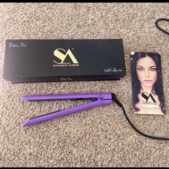 Straightener Curler Straight Ahead Flat Iron Pro Glider SA